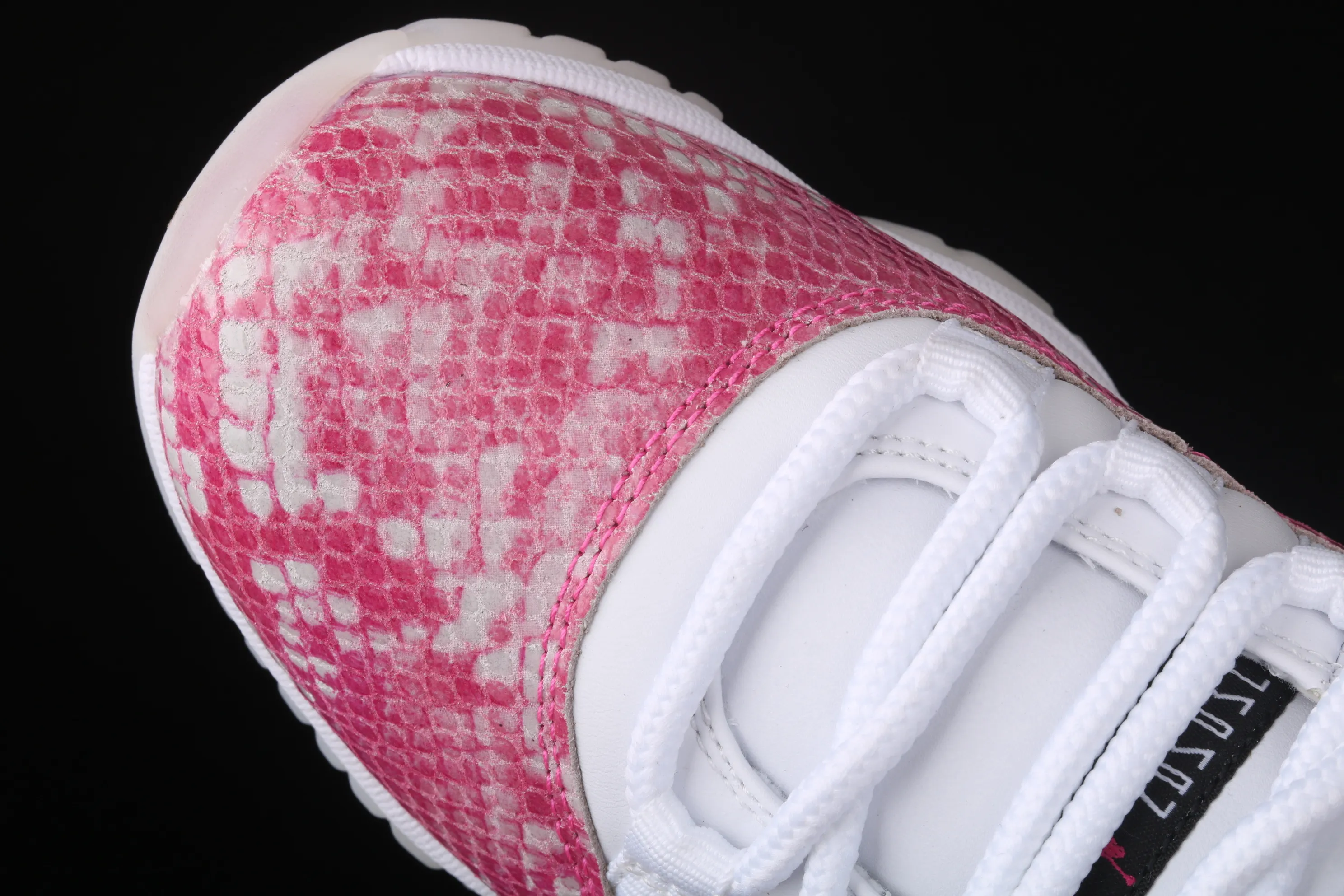 All categories Air Jordan Jordan series basketball shoes Air Jordan 11 Air Jordan 11 Low Retro "Snakeskin" "Pink snake pattern" AH7860-106